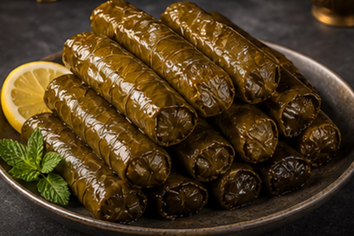 طبق ورق عنب